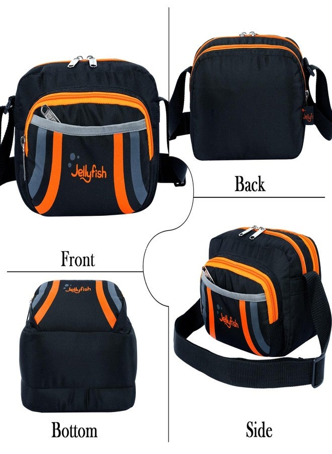 Jellyfish® Stylish,Elegant & Latest Box Sling Bag For Women & Men For all Occassions. (Black) - Image 2